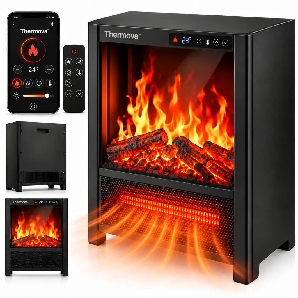Thermova™ electric fireplace kit
